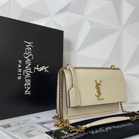 Yves Saint Laurent  Sunset Medium Smooth Leather Bag