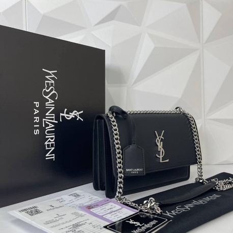 Yves Saint Laurent  Sunset Medium Smooth Leather Bag