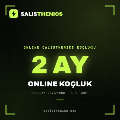 CALISTHENICS ONLINE KOÇLUK — 2 AYLIK