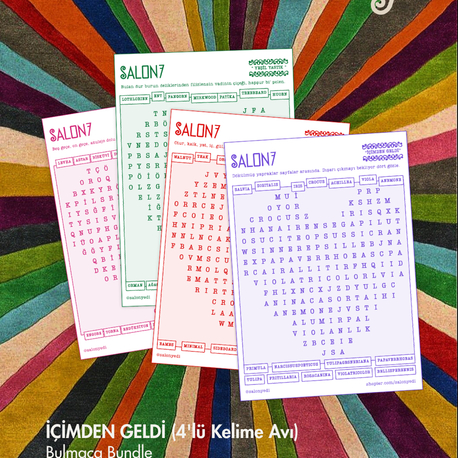 İçimden Geldi (4’lü Kelime Avı Bulmaca)
