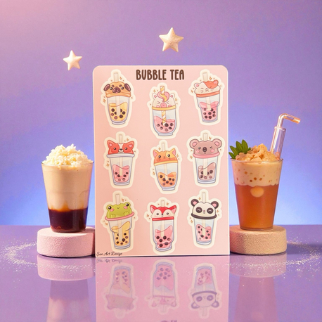 Bubble Tea Sticker 