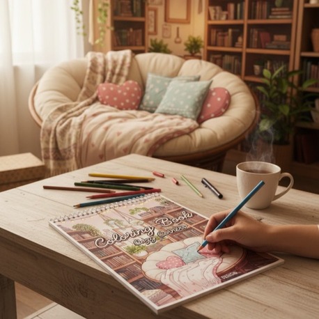 COZY CORNER - BOYAMA KİTABI