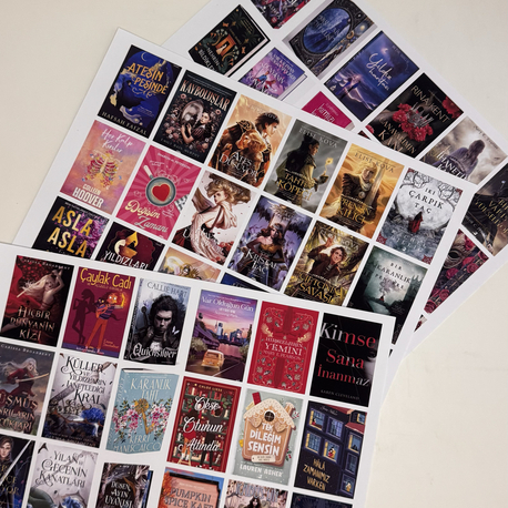 3 sayfa mini kitap kapağı ( istenilen kitaplar gonderilecektir )