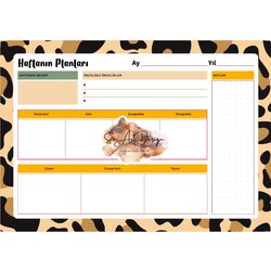 PLANLAYICI SERİSİ BASKI - LEOPAR 50syf