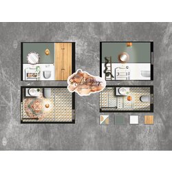 RENDER SERİSİ - BOHEM BANYO