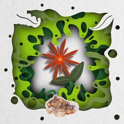 PAPERCUT SERİSİ - ÇİÇEK