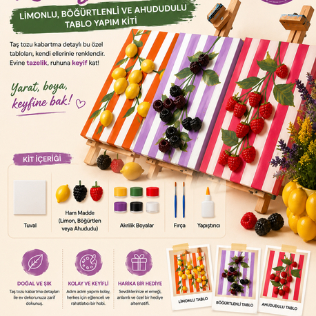 Dokulu Tablo Kit 