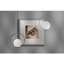 "The Eyes" Serisi No:1 Suluboya
