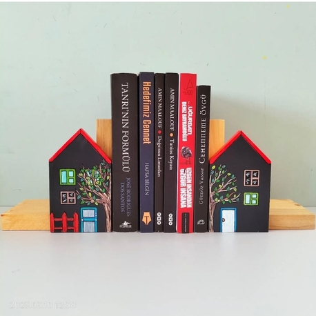 Masif kitap tutacağı