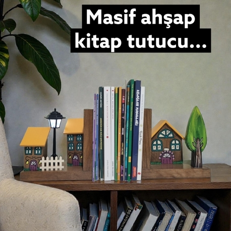 El yapımı kitap tutucu