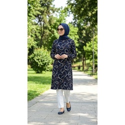 Halka Desen Battal Tunik