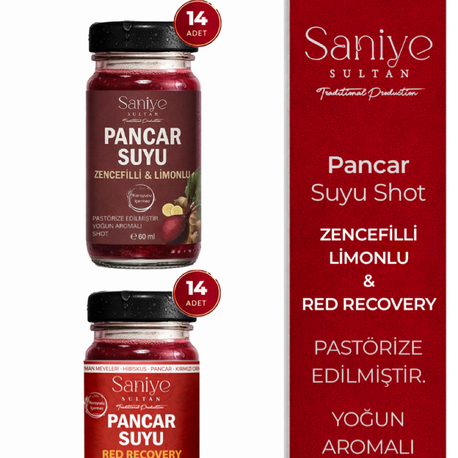  Aktivite Öncesi & Sonrası Kombin Shot Seti 14’lü 60 ml