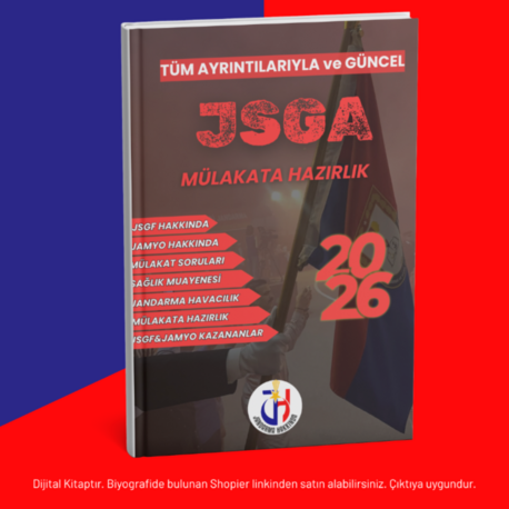 2026 JSGA Mülakata Hazırlık Kitabı