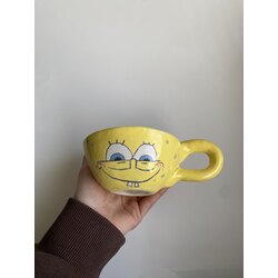 Sünger Bob Kare Pantolon Detaylı Mug 