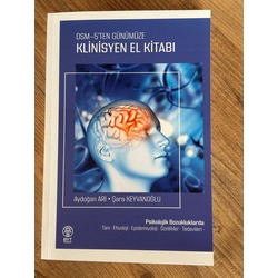 DSM-5'TEN GÜNÜMÜZE KLİNİSYEN EL KİTABI Amerikan Kapak 