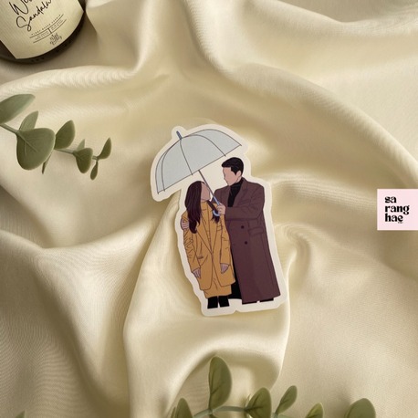 Crash Landing on You Sticker