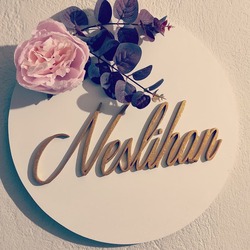 Kişiye özel tasarım ahşap tablo