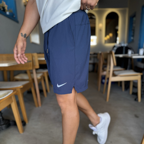 Nike Running Division Spor Shorts Indigo Mavi 