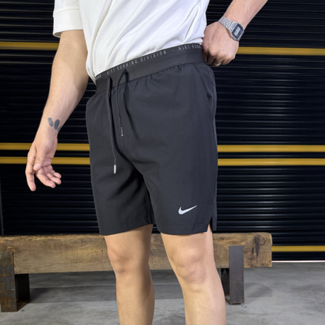 Nike Running Division Spor Shorts Siyah