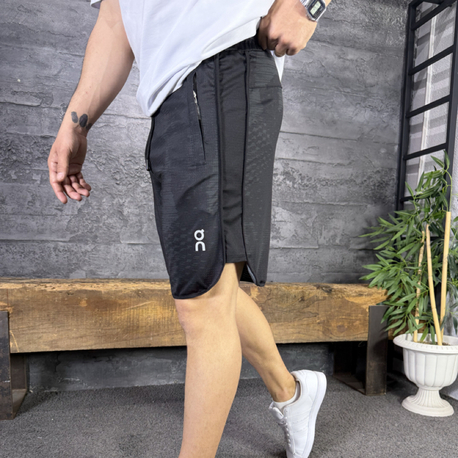 On Cloud Running Spor Shorts Siyah Siyah ( ithal Ürün )