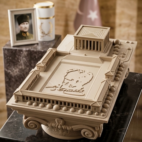 3D Anıtkabir Atatürk Figürü