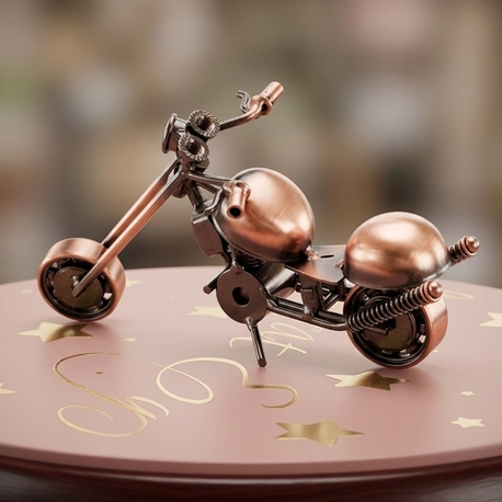 El Yapımı Dekoratif Metal Motor