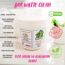 Sar White Clean Deneme Paketi 500 gr.