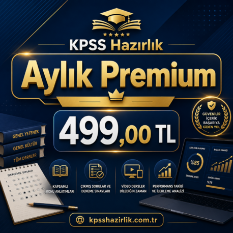 KPSS Hazirlik - Aylik Premium