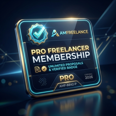 AMFreelance Pro Freelancer Membership (1 Month)