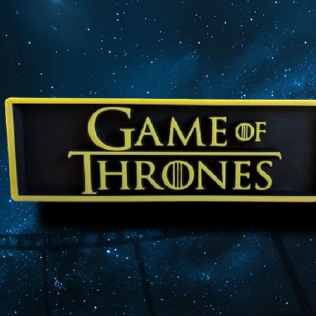 Game of Thrones Dekoratif Tablo