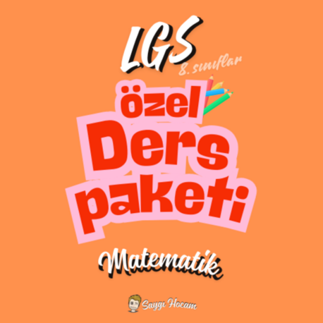 LGS için birebir ders 40dk 