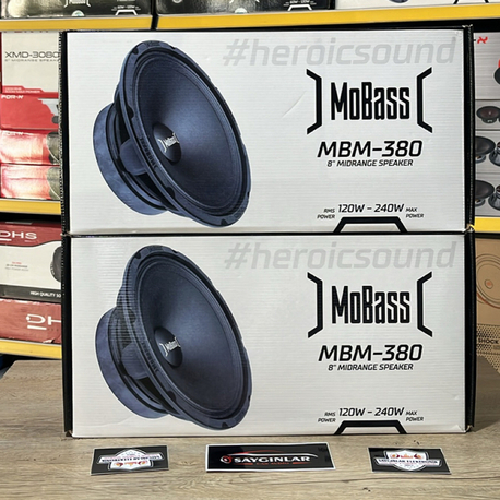 Mobass MBM-380 20 CM 120 RMS Midrange