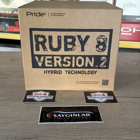 Pride Ruby 8 Versiyon 2 — 20 Cm 200 Rms