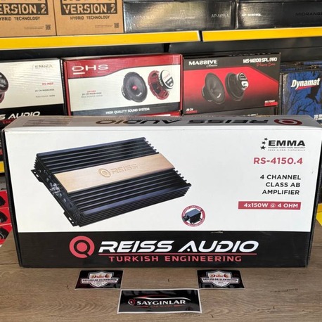 Reiss Audio RS-4150.4 AB Class Profesyonel Amfi