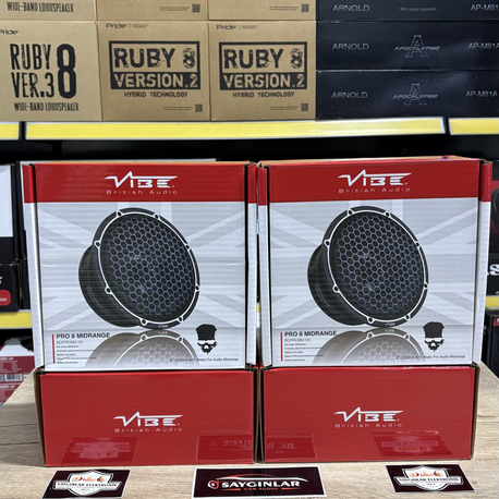 VİBE BDPRO8M-V9 | VIBE Blackdeath Serisi 20 cm Midrange ÖLÜM SERİSİ