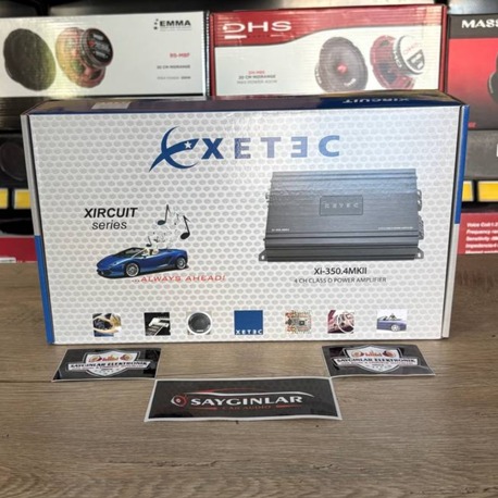 Xetec Xİ-350.4 MKII Kanal Başı 370 Rms Spl Midrange Amfisi