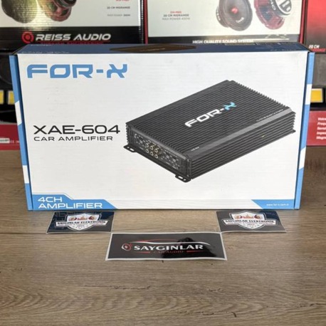 For-x XAE60.4 4 Kanal Oto Amfi