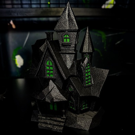  Karanlıkların Şatosu – 3D Halloween Dekoru ️