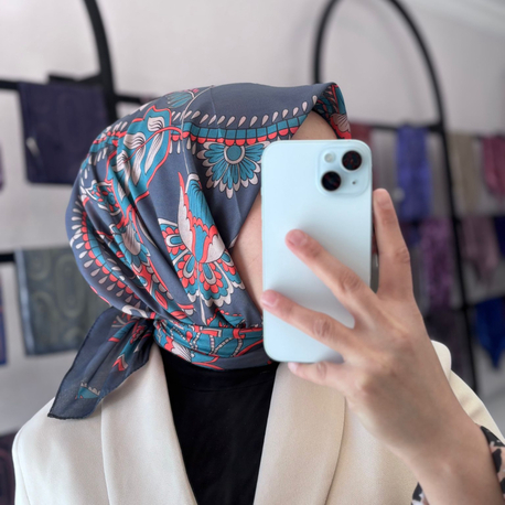 Moonoro soft pamuk eşarp 