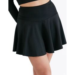 High Waist Skirt with Shorts