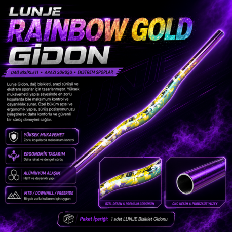 LUNJE Rainbow Gold Gidon