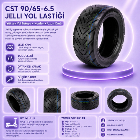 CST 90/65-6.5 Jelli Yol Lastiği