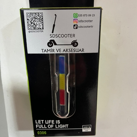 Scooter Çakar LED – Güçlü ve Dikkat Çekici