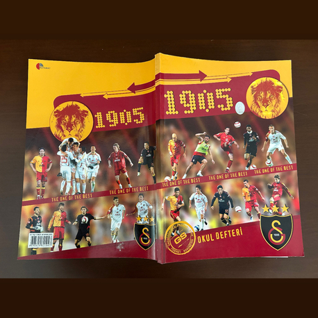 Galatasaray Çizgili Defter 