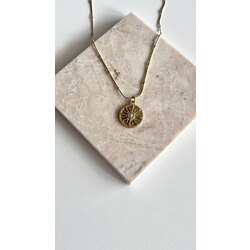 Blue Sun Steel Kolye