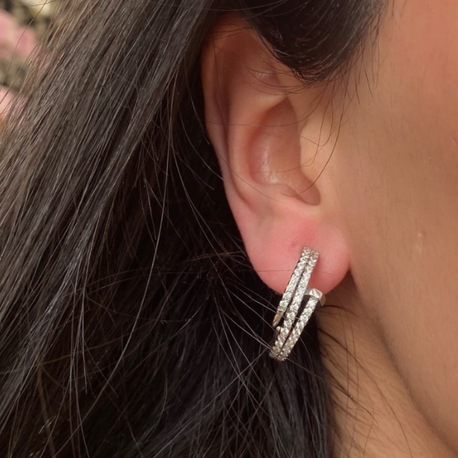 tornillo küpe | altın kaplama