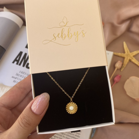 gold antik kolye I | çelik