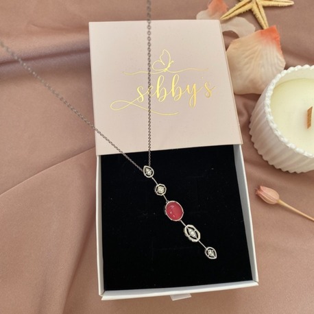 silver nar çiçeği y kolye | altın kaplama