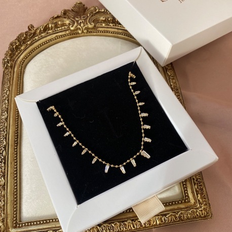 gold glow kolye | altın kaplama