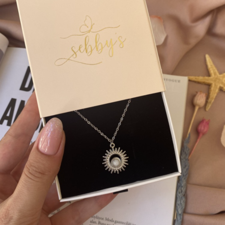 silver antik kolye III | çelik